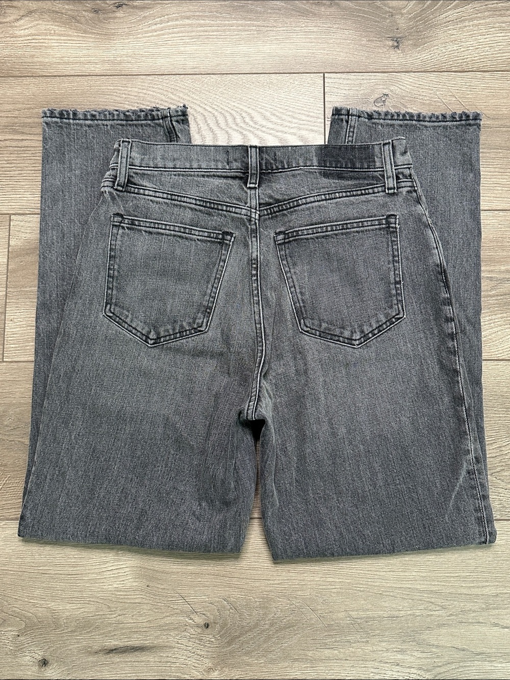 Abercrombie & Fitch The 90’s Straight Ultra High Rise Jeans Black Gray 29 - Picture 4 of 12
